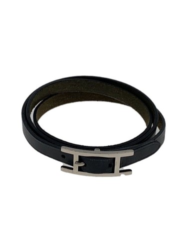 HERMÈS Bracciale HERMES pelle BLK donna