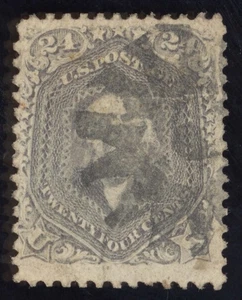 US Scott 78a Used 24c greyish lilac George Washington Lot Z303 bhmstamps - Picture 1 of 2