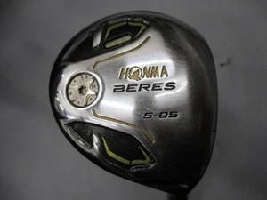 HONMA GOLF BERES S-05 5W Fairway Wood Flex-R 2STAR ARMRQ ∞48 With H/C - Picture 1 of 6
