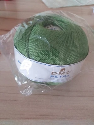 DMC Petra 3 yarn, colour 5905, 100% cotton, suitable for crochet and knitting.  - Image 1 of 4