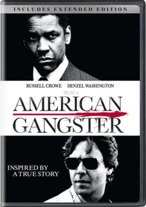 * American Gangster - Denzel Washington - Russell Crowe - Very Good DVD - Picture 1 of 1