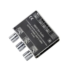 2.1 Channel Bluetooth 5.1 AUX Power Audio Stereo Amplifier Board 50W*2 + 100W UK - Picture 1 of 7