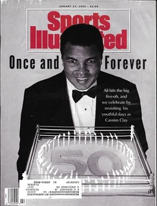 Sports Illustrated Magazine ~ January 13, 1992 ~ "Once and Forever" ~ ALI cover - Picture 1 of 1