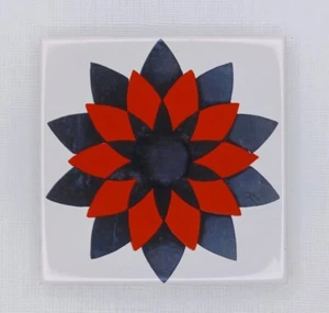 6" Square Ceramic Tile Decorative Trivet - Picture 1 of 14