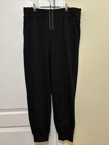NWT Generation Love Miller Lace Up Sweatpants Black XXL - Picture 1 of 10