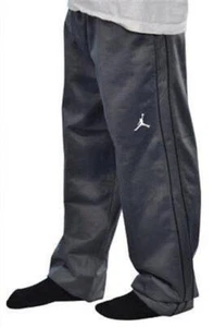 NEW KIDS BOYS NIKE JORDAN GREY TRACK ATHLETIC PANTS 951103 SIZE L 12-13 YEARS - Picture 1 of 1