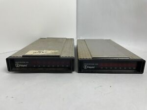 Lot of 2 Hayes Smartmodems 1200 & 2400 231AA UNTESTED -No Power Supply Cords