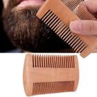 Wooden Beard Comb Mustache Comb Beard Care Grooming Double Sided Antistatic Nd2