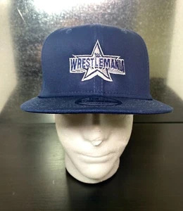 NewEra Officially Licensed WWE Wrestlemania 38 Logo SnapBack Hat - Picture 1 of 8
