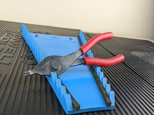 #ao531 Snap-On USA SRPC3800 Red Handle Retaining Snap Ring Pliers Straight - Picture 1 of 11