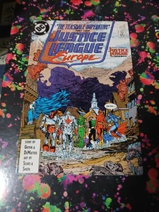 DC Comics The Teasdale Imperative Part Four Justice League 1989 #8 - Foto 1 di 3