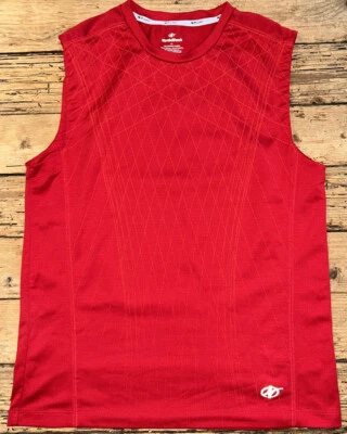 Nordic Track Men Sz S Red Sleeveless Running Tank NWOT - Image 1 of 4