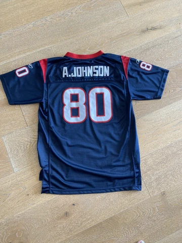 NFL-Reebok On Field STITCHED Jersey-Andre Johnson #80- Texans- YOUTH XL- NEW! Cover