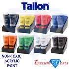 Work of Art Acrylic Paint Tube Set All Colours Crafts Artists Painter 120ml 