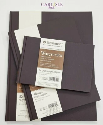 Strathmore Series 400 Hardbound Watercolour Art Journal - Choose Your Size - Image 1 of 3