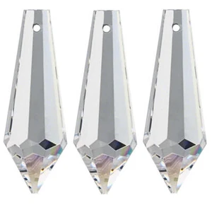 15x cristal "Wiener Pendel" 38 mm cristal 30% PbO~ lámparas arco iris araña - Imagen 1 de 3