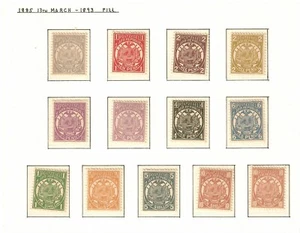 South Africa Transvaal 1885 set to 10 shillings (both shades) mint - Picture 1 of 1