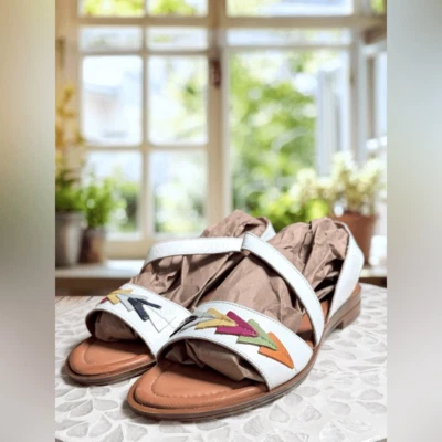 Spring Step Dynrahn Leather Women's Backstrap Sandals Size 9 EU 40 - Image 1 of 4