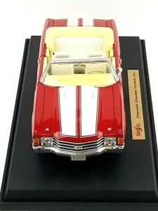 1972 Maisto Red Chevrolet Chevelle SS 454 Convertible 1:18 Scale - Picture 1 of 12