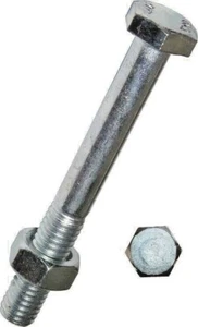 10 x Dresselhaus hex screw M 24x140 metal screws steel 4.8 Mu DIN 601 - Picture 1 of 3