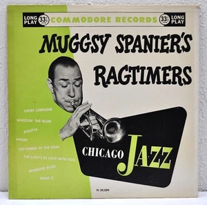 MUGGSY SPANIER'S RAGTIMERS "Chicago Jazz" 1950 10" LP Commodore FL20009 - Picture 1 of 4