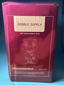 Kanye West College Dropout The Graduation Bear Bobblehead New In Box RARE Yeezy - Picture 1 of 3