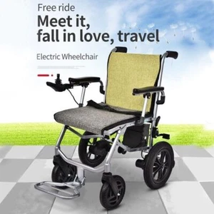 Electric Wheelchair Lightweight Power Medical Mobilitys Aid Motorized Foldable1x - Picture 1 of 11