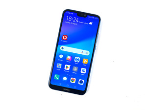 Huawei P20 lite 64GB Klein Blue Unlocked Cracked Screen Works Perfectly 427
