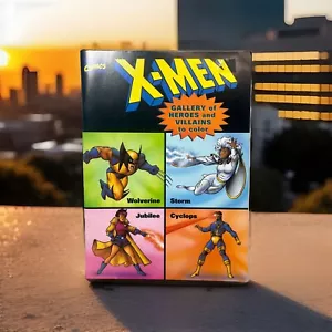 X-Men Coloring Book 1994 Marvel Comics Vintage By Random House - Imagen 1 de 8
