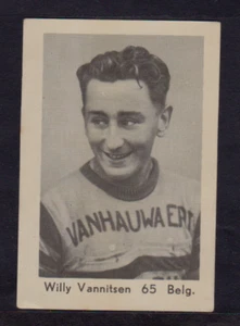 1957 Cycling WILLY VANNITSEN Rizla Card Won 2 Stages 1962 Tour De France - Picture 1 of 2