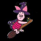 Piglet Witch Halloween Disney Pin 149776