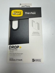 OtterBox Thin Flex Series Case for Samsung Galaxy Z Fold5 - Black - Picture 1 of 2