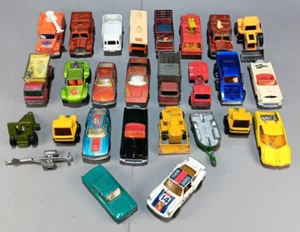 VINTAGE MIXED JUNKYARD LOT OF 25 MATCHBOX VEHICLES !!!!READ!!!! - Picture 1 of 5