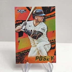 Buster Posey 2022 Topps Fire Orange /299 #170 Giants - Picture 1 of 2