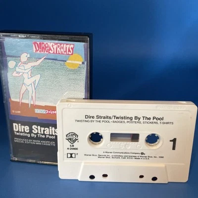 Dire Straits 1983 Polygram Twisting By The Pool EP  Cassette Tape Mark Knopfler - Image 1 of 3
