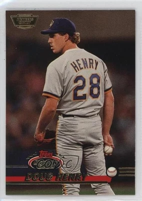 1993 Topps Stadium Club Members Only Doug Henry #521 - Image 1 of 2
