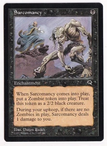 Sarcomancy Tempest Regular Magic The Gathering MTG - Picture 1 of 2
