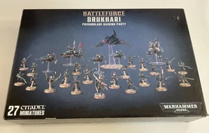Warhammer 40K Drukhari Poisonblade Raiding Party Battleforce fuori produzione - Foto 1 di 15