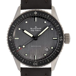 BLANCPAIN Fifty Fathoms Batis Kalbsleder 5000-1210-G52A gebraucht Herren - Bild 1 von 9