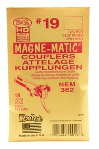 Kadee • 19 • Kupplung #19 • NEM 362 Long Underset • 4 Stück - Bild 1 von 2