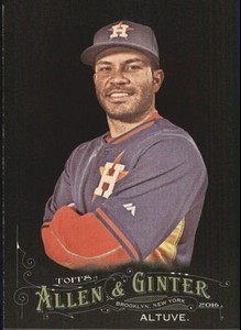 2016 Topps Allen and Ginter X Mini Baseball Card #295 Jose Altuve