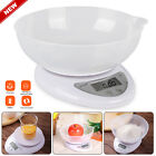 LCD Digital Kitchen Scale with Bowl 11LBS Electronic Weight Diet Food Balance US