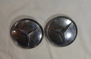 Two Mercedes-Benz wheel center cap, chrome - Picture 1 of 7