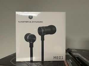 Master & Dynamic ME01 High Performance In Ear Headphone with Inline Mic BLACK