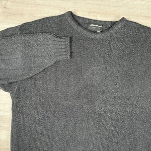 Eddie Bauer Pullover Herren Größe L Langarm Pulli Strick Made in USA - Bild 1 von 16