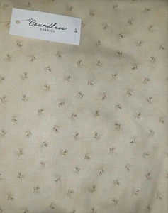 Boundless Sprig Sandstone Quilting Cotton Fabric 6 Yard Package - Picture 1 of 2