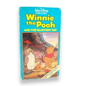 Disney Winnie The Pooh And The Blustery Day VHS 1991 StoryBook Classics - Picture 1 of 4