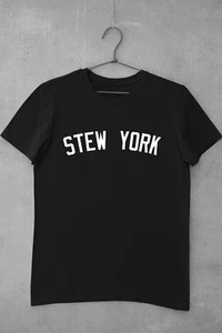 Stew York Shirt, Breanna Stewart, Unisex schwarz T-Shirt, NYC, New York - Bild 1 von 1