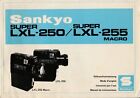 Sankyo Super LXL-250 / LXL-255 Macro Instruction Manual - Multilingual - FAIR