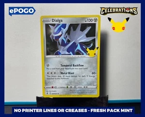 Dialga 020/025 Pokemon TCG Celebrations - HOLO RARE Pokémon - FRESH MINT ✅ - Picture 1 of 2